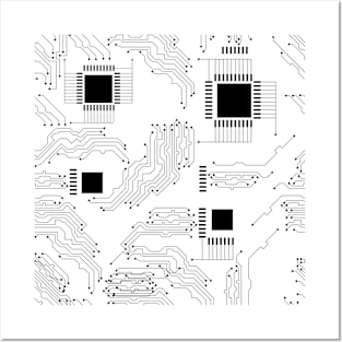 Microcircuit Posters and Art